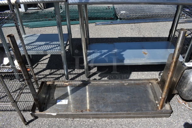 Stainless Steel Shelf. 48x16.5x31.5