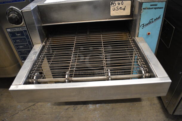 Modern 28ST Stainless Steel Commercial Countertop Electric Powered Conveyor Toaster Oven. 208 Volts. 15x27x17 - Image 3 of 6