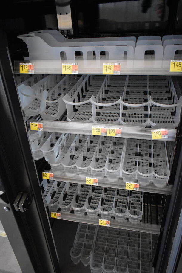 2023 True STG2RPTVLD-2G-2S-HC Metal Commercial 2 Door Reach In Cooler Merchandiser w/ Poly Coated Racks. 115 Volts, 1 Phase. Tested and Working! - Image 3 of 4