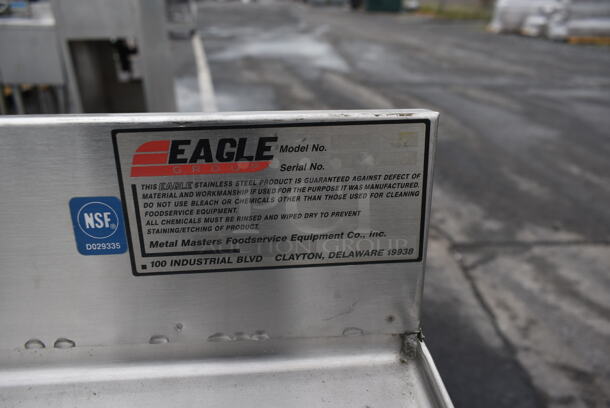 Eagle Stainless Steel Commercial Ice Bin w/ Right Side Drain Board. - Image 3 of 5