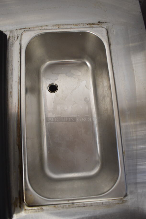 2020 MQ-L20ANZ Stainless Steel Commercial Countertop 2 Flavor w/ Twist Soft Serve Ice Cream Machine. 220 Volts.  - Image 6 of 8