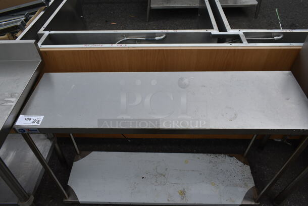 Omcan Stainless Steel Commercial Table w/ Under Shelf. - Image 3 of 5