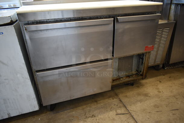 2015 Continental CPA43 Stainless Steel Commercial Prep Table Bain Marie w/ 3 Drawers. 115 Volts, 1 Phase. Tested and Working! - Image 4 of 9