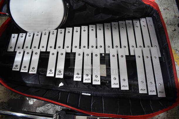 Vic Firth Xylophone w/ Stand and Soft Bag - Image 2 of 7
