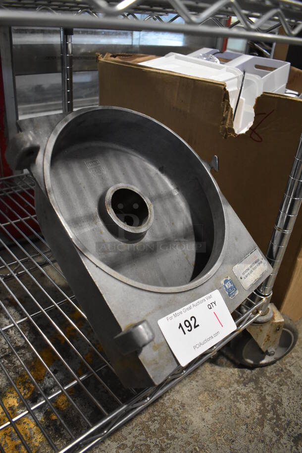 Metal Commercial Pelican Head. No Blade. See Pictures for Front Panel Damage. 10x15x15 - Image 3 of 6