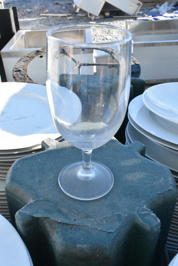 2 Poly Dish Caddies w/ Contents Including Wine Glasses. 2 Times Your Bid!  - Image 3 of 4