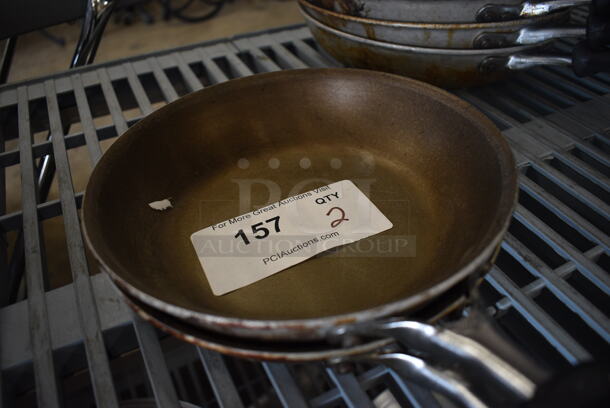 2 Various Metal Skillets. 15x8.5x2. 2 Times Your Bid! - Image 2 of 3