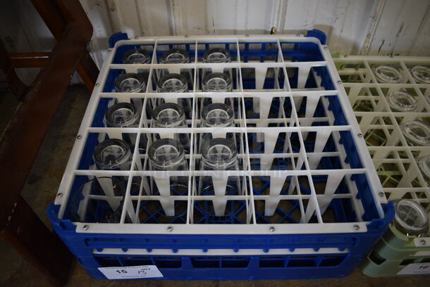 13 Beverage Glasses in Dish Caddy. 3.5x3.5x6. 13 Times Your Bid! - Image 4 of 4