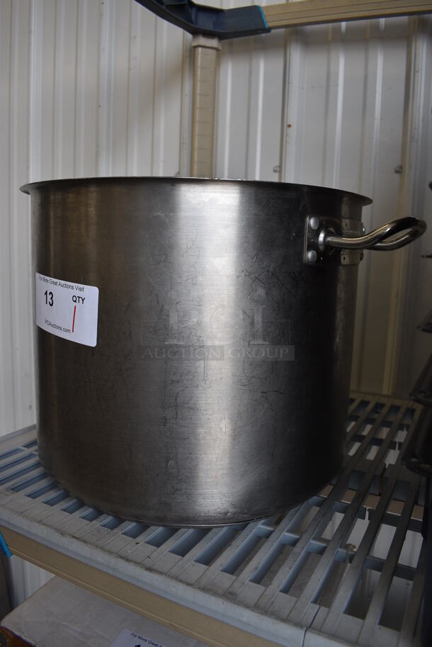 Metal Stock Pot. 19x15x12 - Image 3 of 3