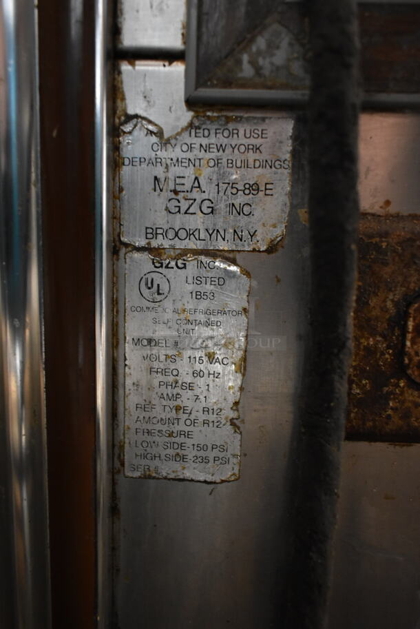 Stainless Steel Commercial Floor Style Deli Display Case Merchandiser. 115 Volts, 1 Phase. Tested and Working! - Image 8 of 8