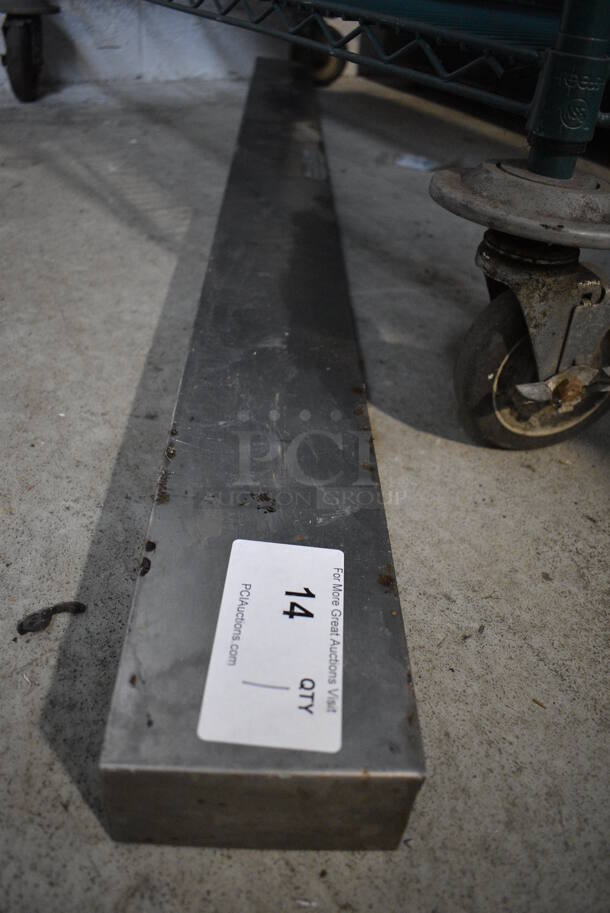 Stainless Steel Kickplate. 60x2x4.5 - Image 2 of 2