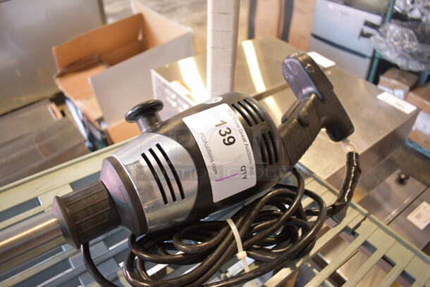 Waring Model WSB Stainless Steel Commercial Immersion Blender. 120 Volts, 1 Phase. 5x5x27. Tested and Working! - Image 3 of 5