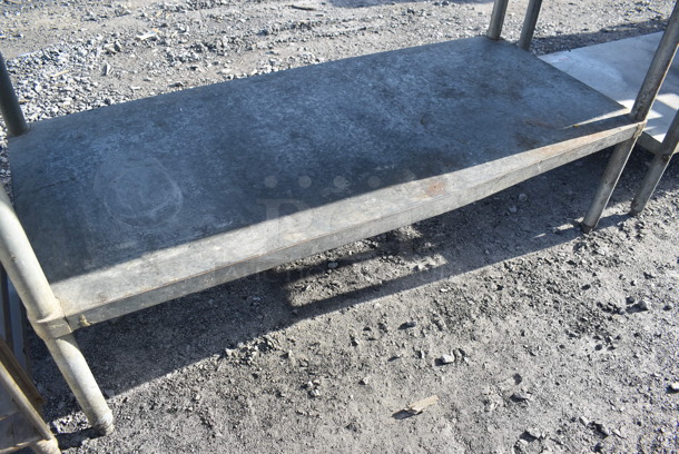 Stainless Steel Commercial Table w/ Metal Under Shelf. 60x30x35 - Image 2 of 4