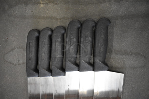 6 Sharpened Stainless Steel Chef Knives. 15". 6 Times Your Bid! - Image 4 of 4