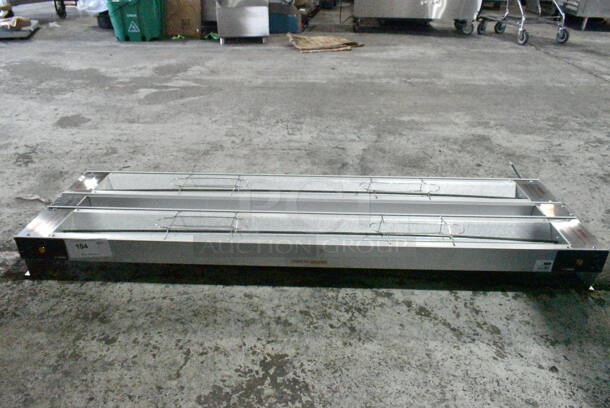 BRAND NEW SCRATCH AND DENT! ServIt 423SW54THDBLA 54" Double Strip Warmer with Dual Toggle Controls. 120 Volts, 1 Phase.  - Image 3 of 8