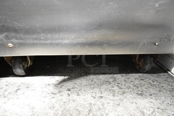 Coldelite LB250 Stainless Steel Commercial Floor Style Water Cooled Batch Freezer on Commercial Casters. 208/230 Volts, 3 Phase.  - Image 9 of 11