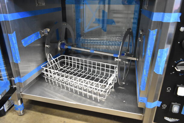 BRAND NEW SCRATCH AND DENT! Vollrath ROV-08 RO4-208240-8 Electric Countertop Rotisserie Oven with 4 Baskets for 8 Chickens. 208-240 Volts.  - Image 3 of 4