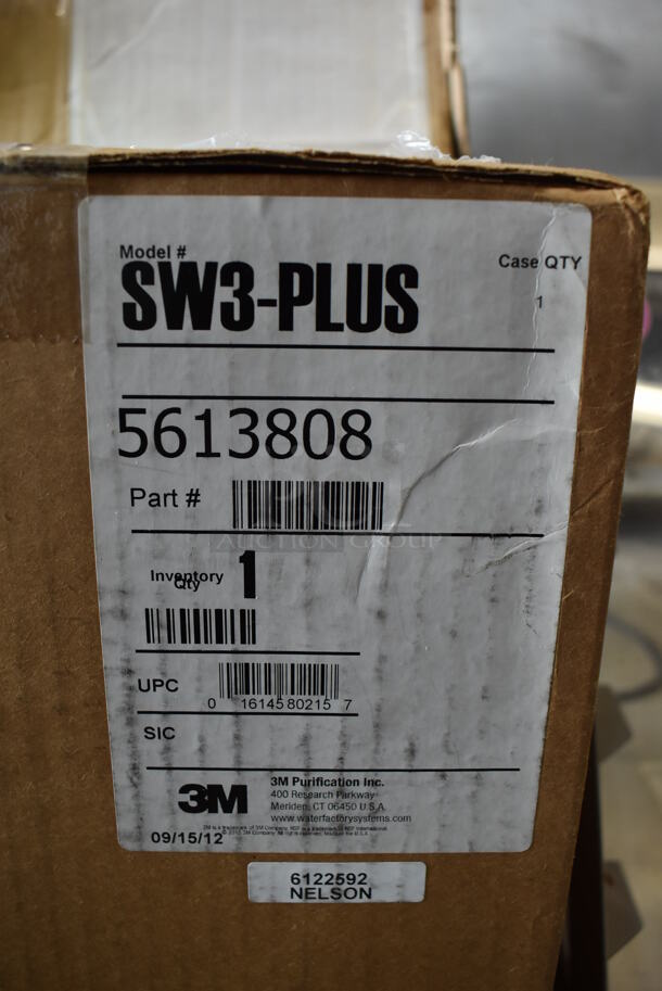 2 BRAND NEW! Boxes of 3 3M SW3-PLUS Water Filtration Cartridges. 4x4x21. 2 Times Your Bid! - Image 3 of 6
