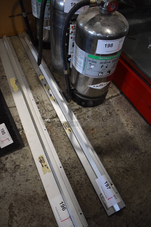 Metal Order Rod. 44x1x3.5 - Image 1 of 3