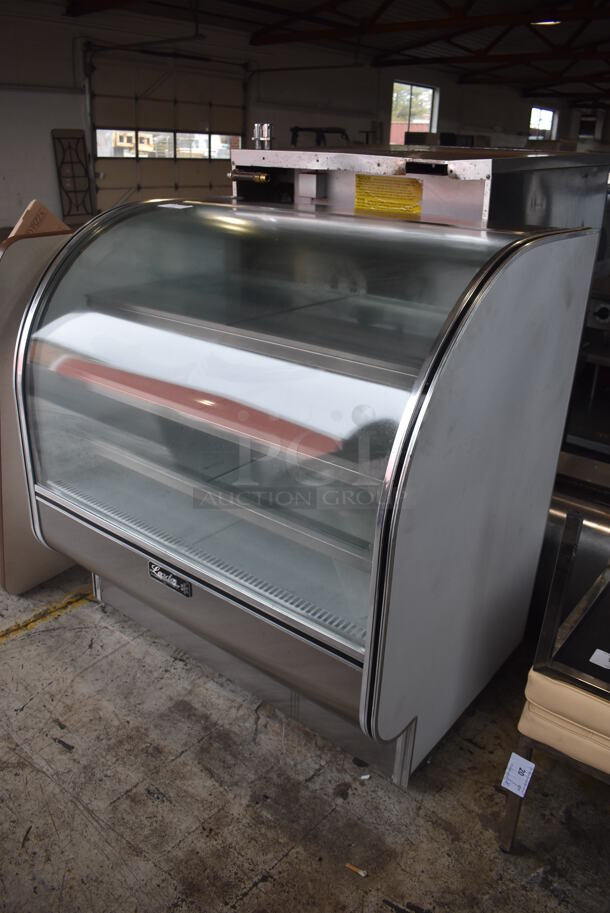 2020 Leader CVK48 S/C Metal Commercial Deli Display Case Merchandiser. 115 Volts, 1 Phase. 48x35x50.5. Tested and Working!