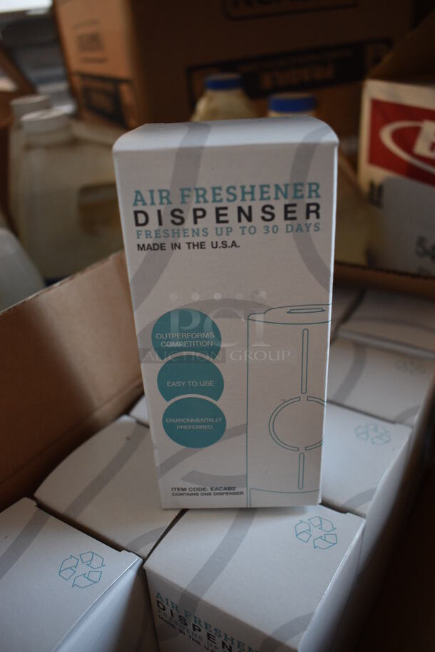 Box of 10 Air Freshener Dispensers. 3x3x5