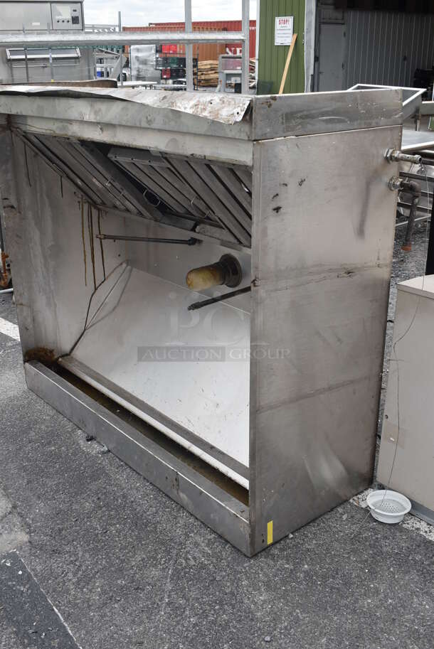 5' Metal Commercial Grease Hood w/ Filters and Light. - Image 3 of 6