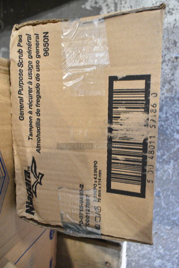 20 BRAND NEW Boxes Including 127RD12BULK Choice 12 oz. Customizable Microwavable Translucent Round Deli Container - 500/Case, 500CC12 Choice Clear PET Customizable Plastic Cold Cup - 12 oz. - 1000/Case, 5002BNAPWH Choice 2-Ply White Beverage / Cocktail Napkin - 3000/Case, Choice Insulated Foil Sandwich Wrap Sheets. 20 Times Your Bid!  - Image 9 of 12