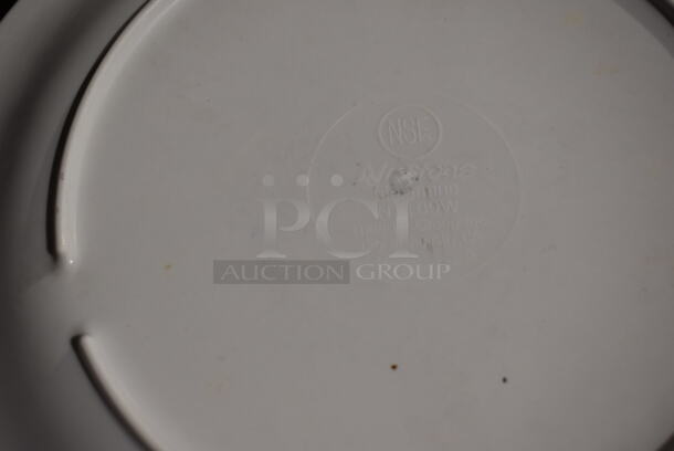 ALL ONE MONEY! Lot of 2 Gray Bus Bins of Various Poly Plates, Bowls and Dishes. Includes 9x9x1, 8x8x1, 8.5x5.5x2, 6x4.5x1 - Image 3 of 5