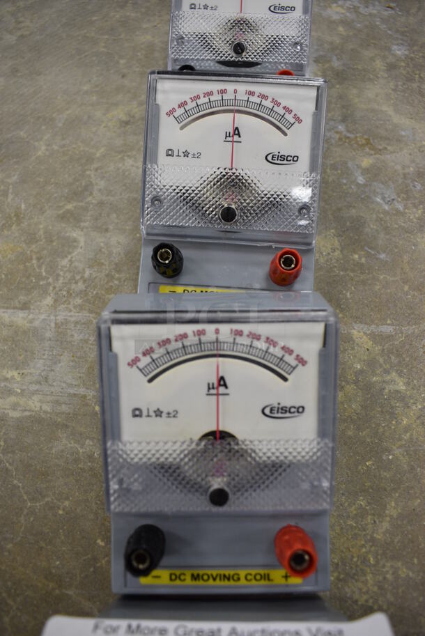 4 Eisco DC Moving Coils. 4 Times Your Bid! (Main Building) - Image 2 of 3