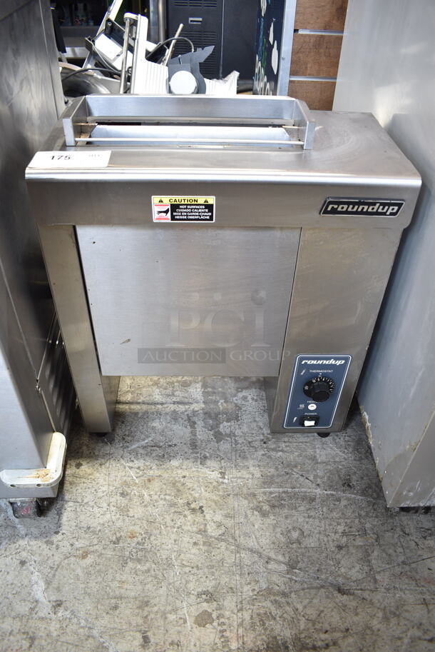 Roundup VCT-1000 Stainless Steel Commercial Countertop Vertical Contact Toaster. 120 Volts, 1 Phase. Tested and Working! - Image 1 of 4