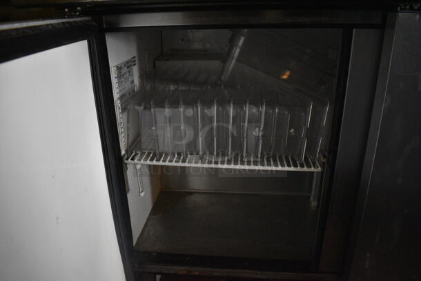 2011 True TSSU-72-30M-B-ST Stainless Steel Commercial Pizza Prep Table on Commercial Casters. BUYER MUST REMOVE. 115 Volts, 1 Phase. 72x34x38. Item Was in Working Condition on Last Day of Business. (Susquehanna Ale House) - Image 7 of 9