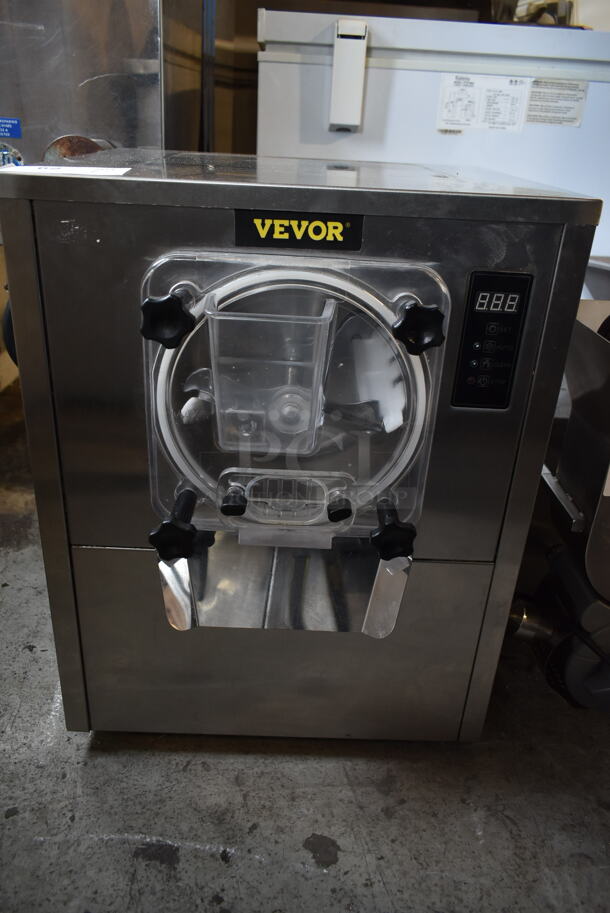 Vevor YKF-116 Stainless Steel Commercial Countertop Air Cooled Single Flavor Batch Freezer. 110 Volts, 1 Phase.  - Image 2 of 5