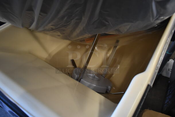 BRAND NEW SCRATCH AND DENT! Ice-O-Matic IOD150 Metal Commercial Countertop 22" Wide Countertop Ice Dispenser 150 lb. Capacity. 115 Volts, 1 Phase.  - Image 4 of 7