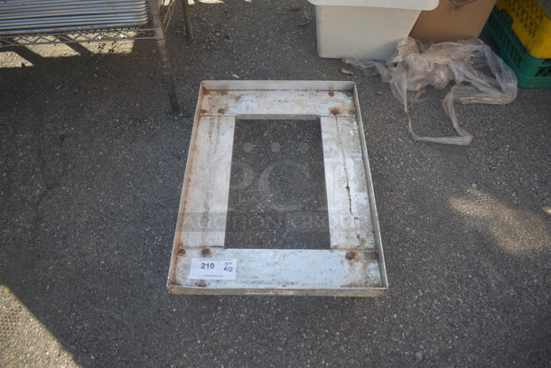 Steel Open Deck Dolly On Commercial Casters. - Image 1 of 5