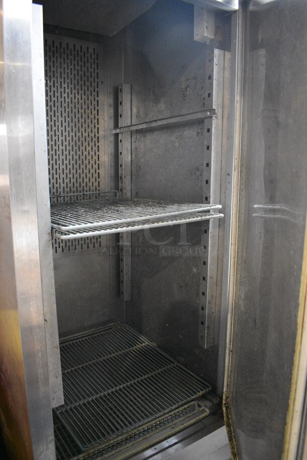 Avantco Model CFD-1RR Stainless Steel Commercial Single Door Cooler on Commercial Casters. 115 Volts, 1 Phase. 29x33x83. Tested and Powers On But Does Not Get Cold - Image 3 of 4