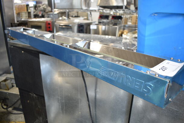 BRAND NEW SCRATCH AND DENT! 2023 ServIt 423SWT60CP Stainless Steel Commercial Warming Strip. 120 Volts, 1 Phase.  - Image 2 of 5