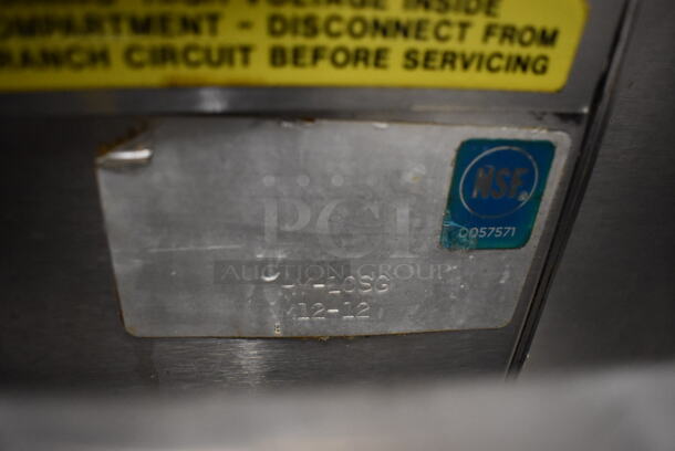 Groen HY-10SG HyPlus Stainless Steel Commercial Natural Gas Powered 2 Deck Steam Cabinet. 24x34x72.5 - Image 5 of 7