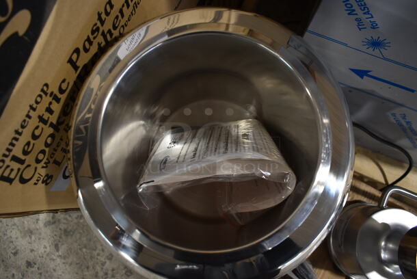 BRAND NEW SCRATCH AND DENT! KoolMore SK-SS-3G Stainless Steel Commercial Countertop Soup Kettle Food Warmer. 110 Volts, 1 Phase. Tested and Working! - Image 5 of 6