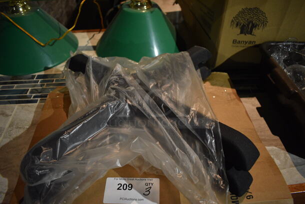 3 BRAND NEW! Black Metal X Table Base. 22x22x2. 3 Times Your Bid! (bar) - Image 2 of 4