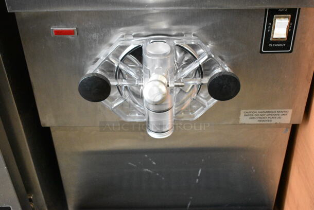 SaniServ A7081H Stainless Steel Commercial Countertop Single Flavor Soft Serve Ice Cream Machine. 115 Volts, 1 Phase.  - Image 4 of 6