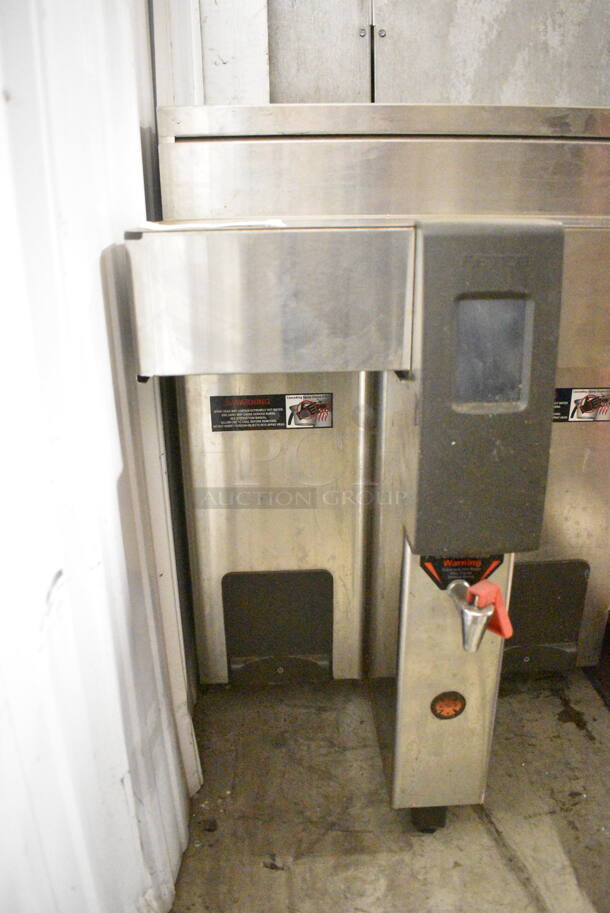 Fetco CBS-2132-XTS Stainless Steel Commercial Countertop Dual Coffee Machine w/ Hot Water Dispenser. 200-240 Volts, 1 Phase. - Image 2 of 8