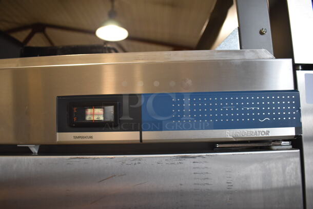 Norlake GR1SSD Stainless Steel Commercial Single Door Reach In Cooler. 115 Volts, 1 Phase. 30x36x83. Tested and Working! - Image 3 of 5