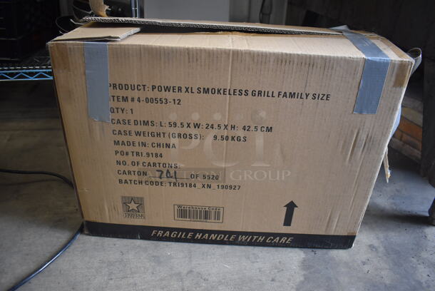 BRAND NEW IN BOX! Power XL Smokeless Grill Family Size - Image 2 of 5