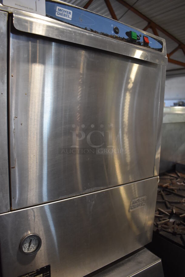 Moyer Diebel 201HT-70 Stainless Steel Commercial Undercounter Dishwasher. 120-208/230 Volts, 1 Phase. 24x25x33.5 - Image 3 of 6