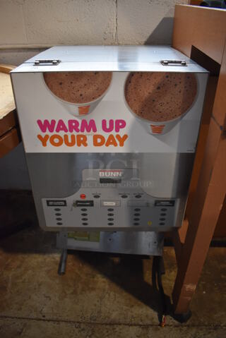 Bunn Stainless Steel Commercial Countertop Cappuccino Machine. 19x24x36