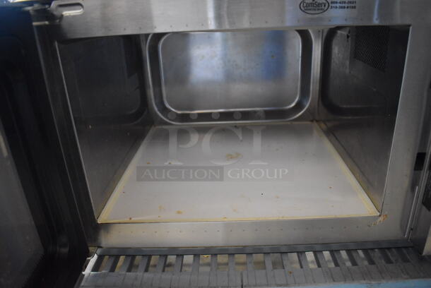 2019 Amana RCS10TS Stainless Steel Commercial Countertop Microwave Oven. 120 Volts, 1 Phase. 22x18x14 - Image 4 of 6