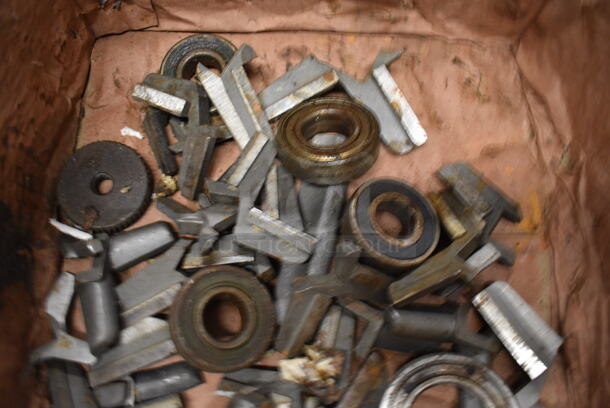 ALL ONE MONEY! Lot of Various Meat Grinder Knife Pieces! - Image 3 of 4
