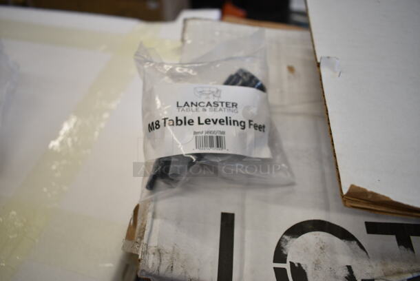 2 BRAND NEW SCRATCH AND DENT! Items Including 600TW3072G Parts to Regency Table Legs, Lancaster Table & Seating 349LVLFTM8 M8 Table Leveling Feet. 2 Times Your Bid!  - Image 6 of 8