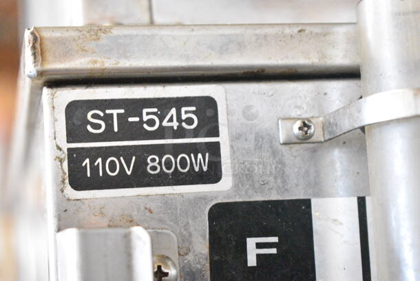 ST-545 Stainless Steel Commercial Countertop Heated Display Case Merchandiser. 110 Volts, 1 Phase. Tested and Powers On But Does Not Get Warm - Image 5 of 5