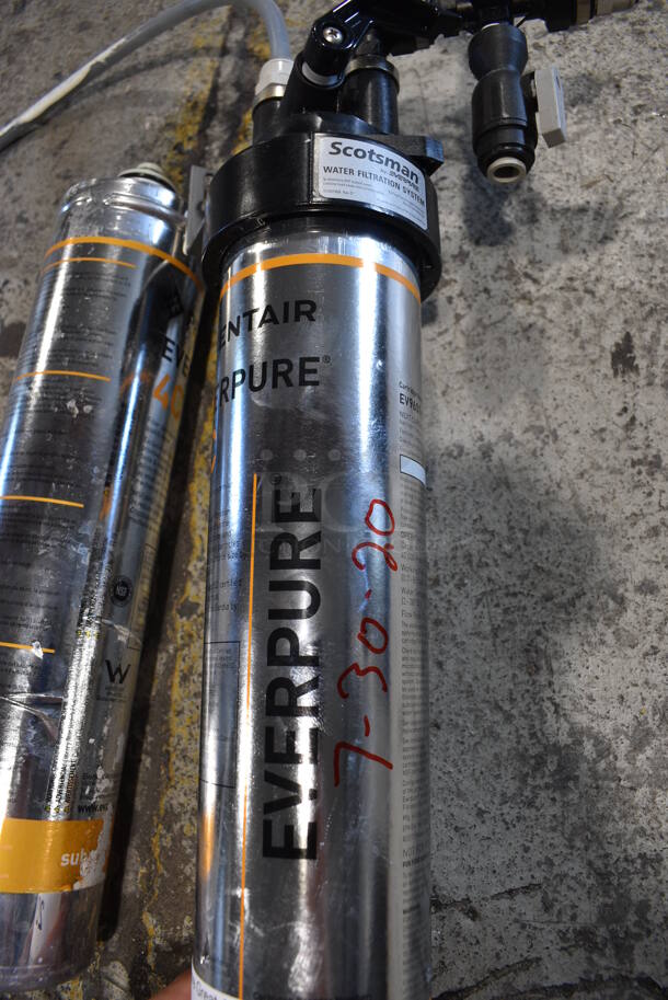 Pentair Everpure 4C Water Filtration System w/ Extra Cartridge. 5x5x22 - Image 3 of 4